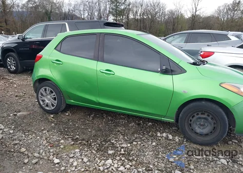 2012 Mazda Mazda2 Sport из США, поврежденный, VIN JM1DE1KY4C0145638